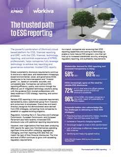 The trusted path to ESG reporting